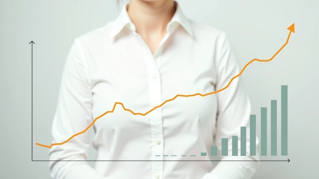 Grafische Darstellung von sinkendem Geldwert über Zeit mit Inflationskurve im Hintergrund