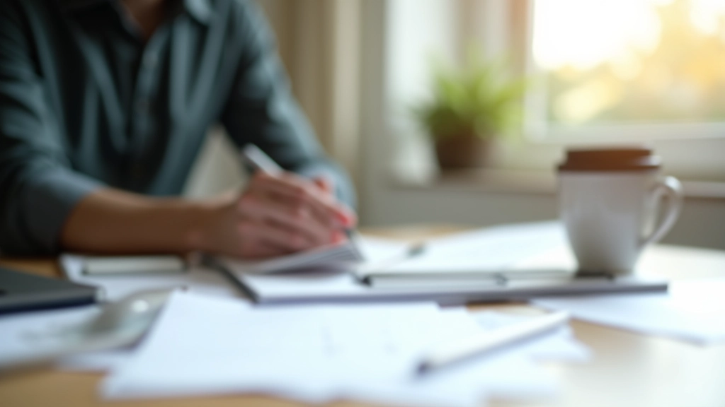 Moderne Finanzberatung mit Laptop und Dokumenten auf einem Schreibtisch